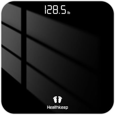 High precision LED home bathroom scale