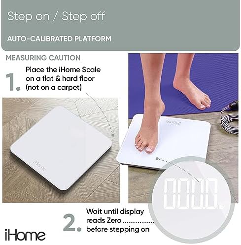 iHome white scale for body weight — photo 5