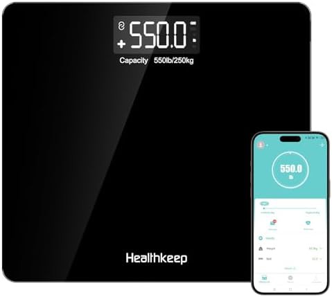 High capacity 550 lb smart scale