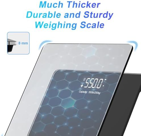 High capacity 550 lb smart scale — photo 5