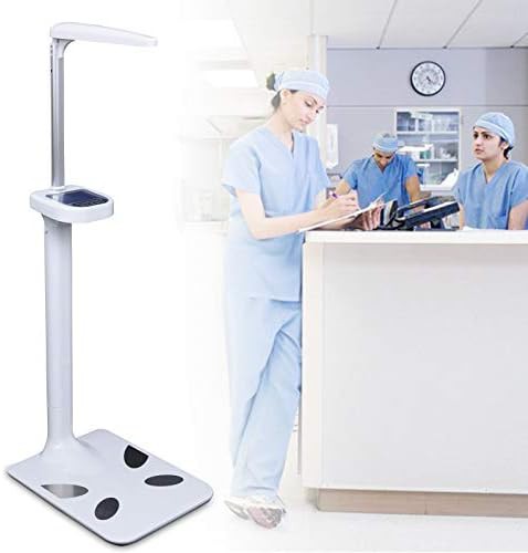Digital physician scale with height rod