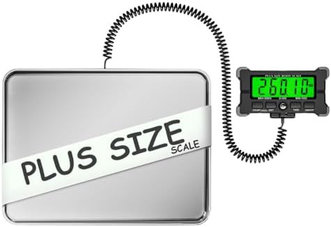 Extra wide senior friendly scale
