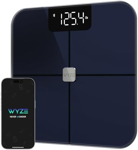 Black Bluetooth Body Analyzer Scale