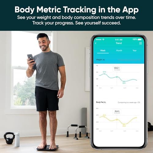 Black Bluetooth Body Analyzer Scale — photo 3