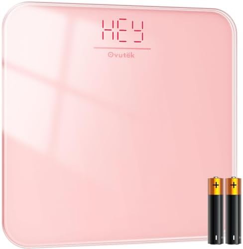 Tempered glass scale 400lb capacity
