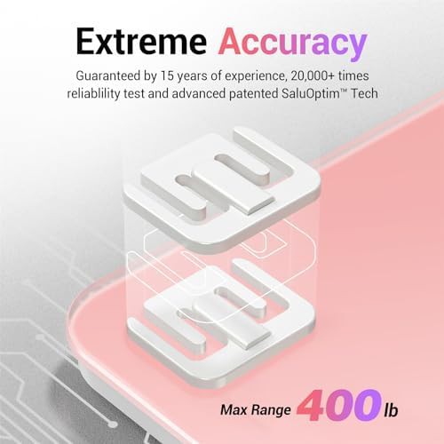 Tempered glass scale 400lb capacity — photo 5