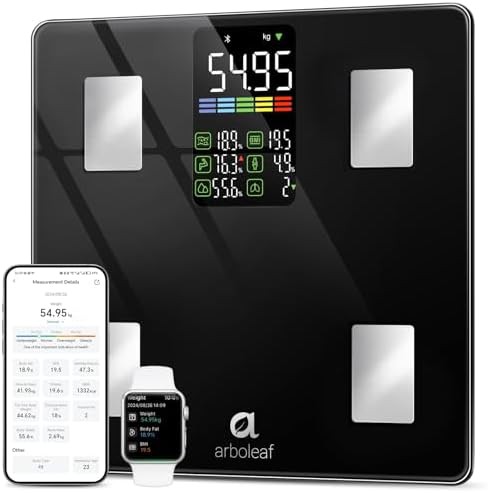 Arboleaf smart scale with large display