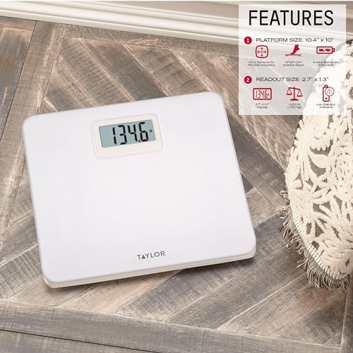 White LCD display scale 3 pack — photo 3