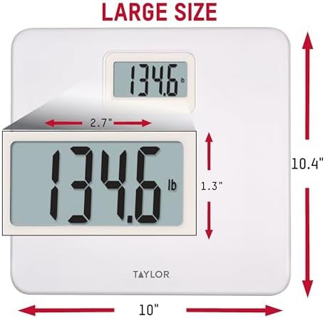 White LCD display scale 3 pack — photo 4
