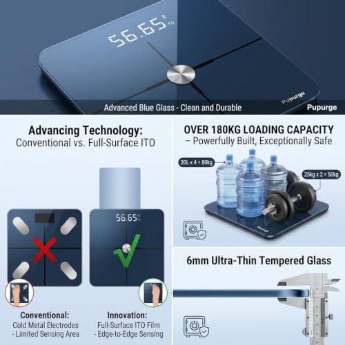Multi-frequency body composition scale — photo 4
