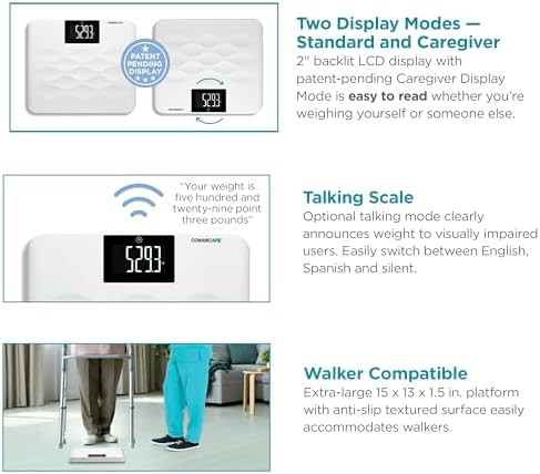 Talking bathroom scale with 660 lb capacity — photo 3