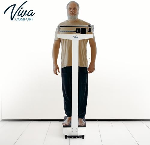 Analog Medical Beam Scale with Height Rod — photo 3