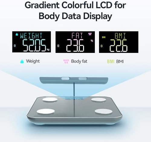 Black smart scale with eight electrode analysis — photo 3