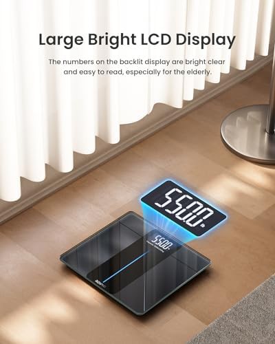 Extra wide digital scale with 550lb capacity — photo 5