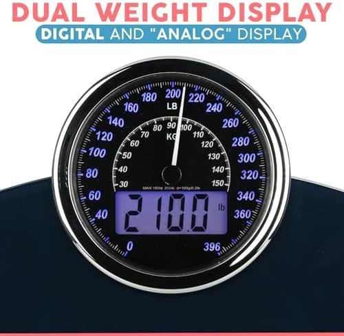 Hybrid analog and digital backlit scale — photo 3