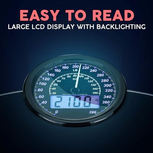 Hybrid analog and digital backlit scale — photo 4