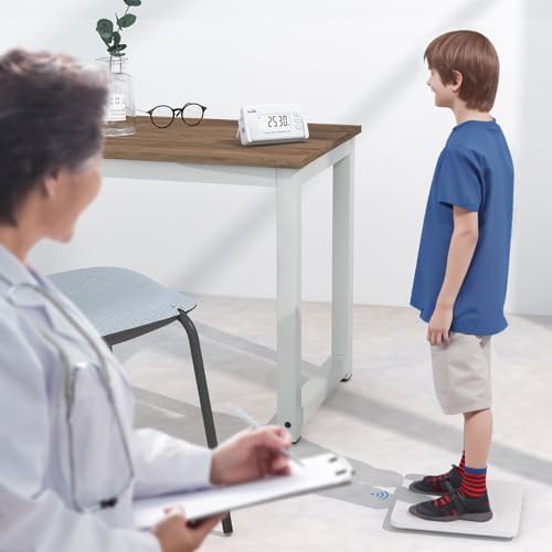 Ultra thin white medical floor scale — photo 5