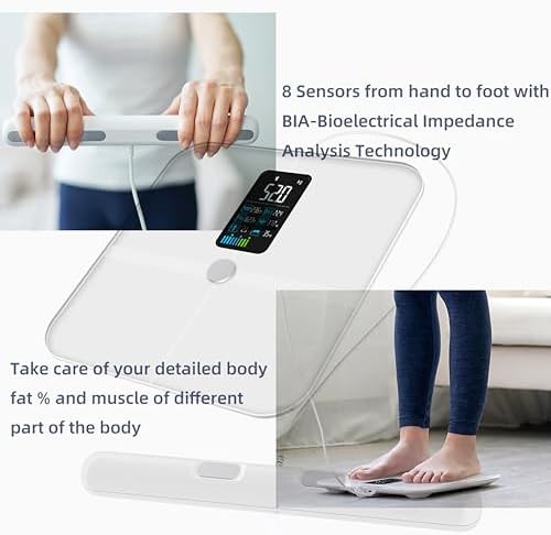 Eight electrode white smart scale — photo 5