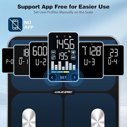 Ablegrid smart scale app free mode — photo 3