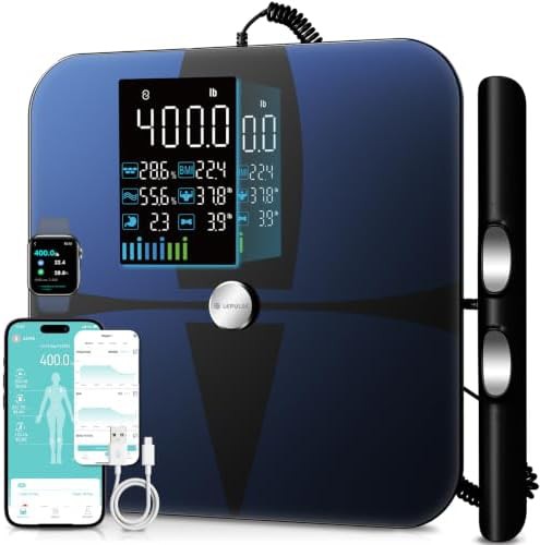 Advanced 8-electrode body composition scale