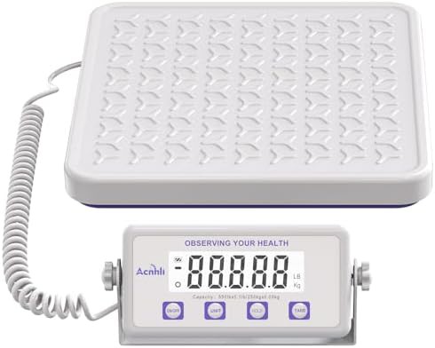 Heavy duty medical scale with adapter