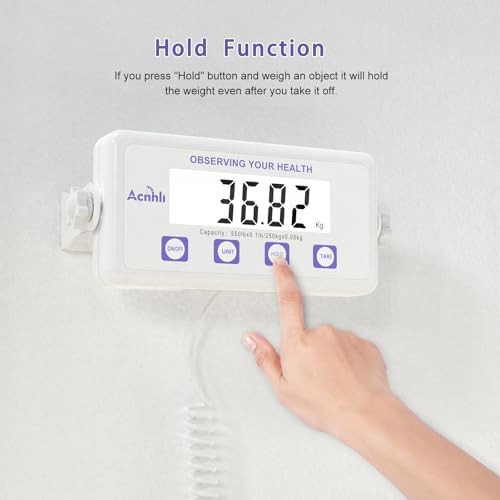 Heavy duty medical scale with adapter — photo 5