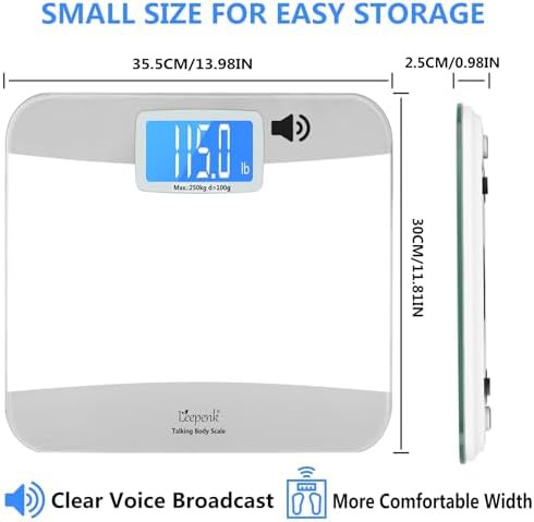 Talking digital scale for seniors — photo 4