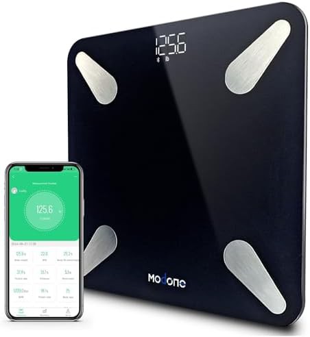 Professional body fat scale with LED display