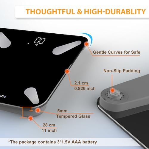 Professional body fat scale with LED display — photo 4