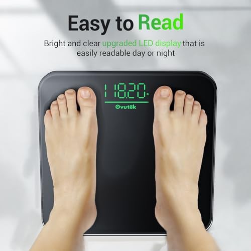 Glass digital bathroom scale 400lb — photo 4