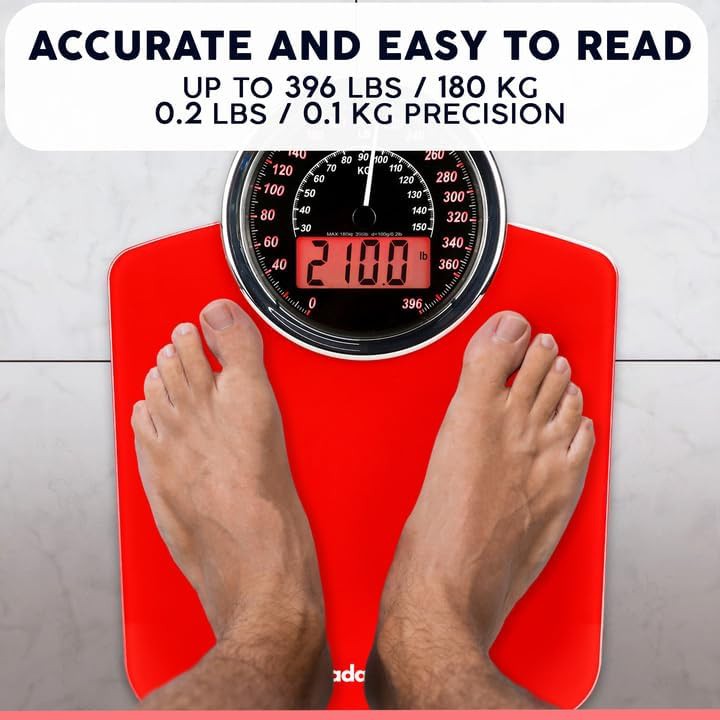 Traditional hybrid dial bathroom scale — photo 5