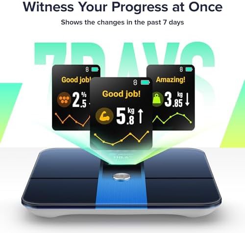 Smart scale with large color TFT display — photo 3