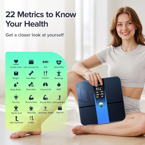 Smart scale with large color TFT display — photo 4
