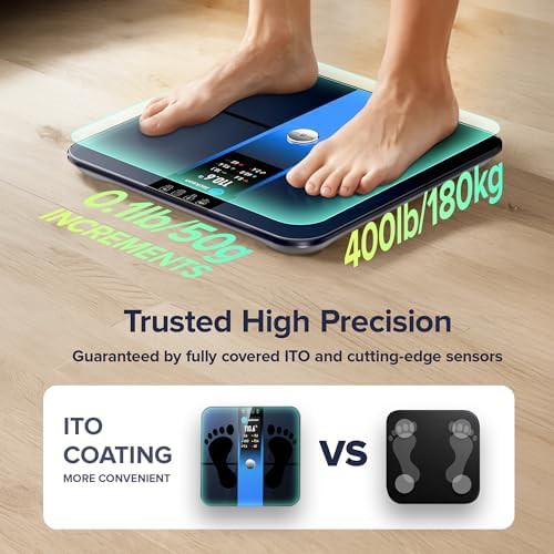 Smart scale with large color TFT display — photo 5