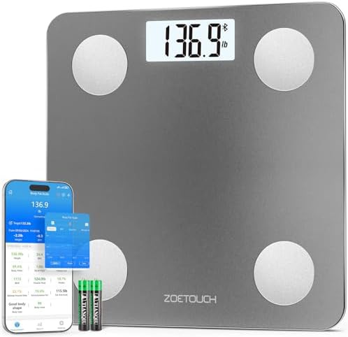 Smart body fat and BMI scale
