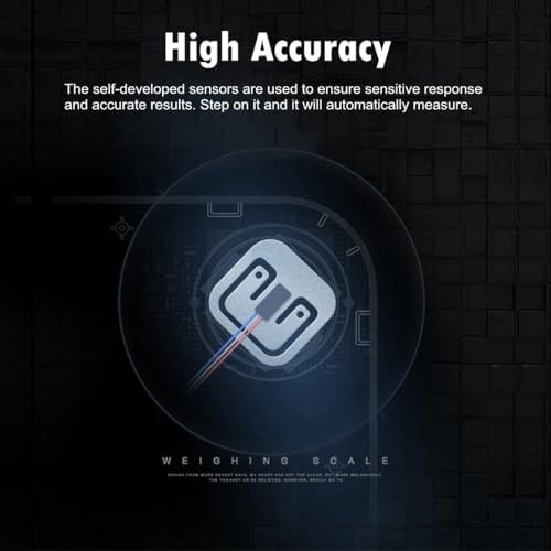 Jet black digital scale for weight loss watchers — photo 3