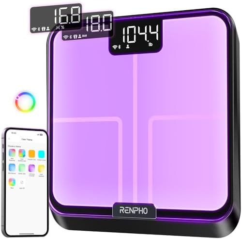 Chroma Aspire smart scale with RGB lighting