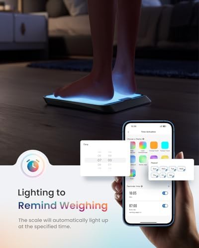 Chroma Aspire smart scale with RGB lighting — photo 4