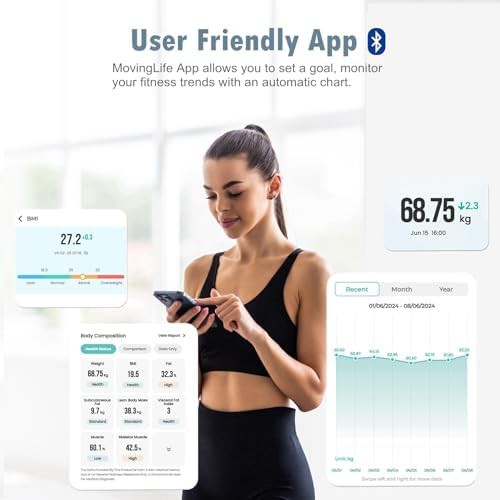 Smart scale for body weight fat composition monitor — photo 4