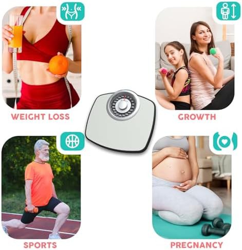 Grey high precision 400 lb bathroom scale — photo 5