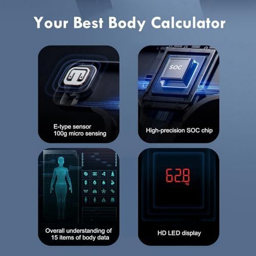 Smart scale with app sync and body fat tracking — photo 4
