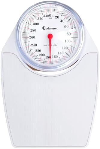 White non slip analog scale 350 lb