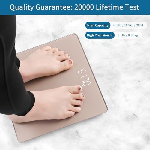 Digital Rose Gold Scale with LED Display — photo 3