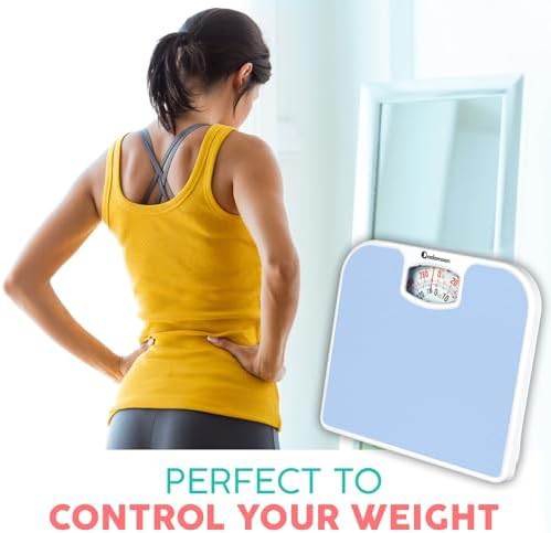 Light blue mechanical body scale — photo 4