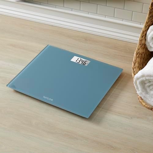 Slate blue extra wide glass scale — photo 4