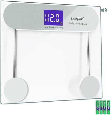 Talking weight scale with male voice