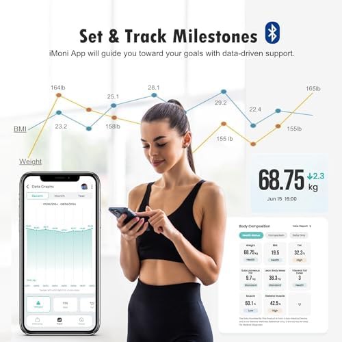 Smart scale for body fat biometric composition — photo 3
