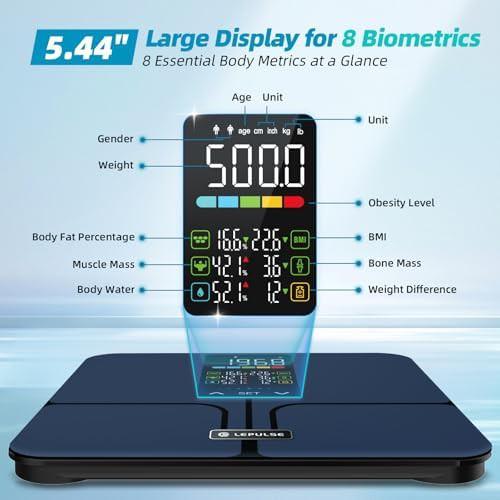Heavy capacity bathroom scale without app requirement — photo 3