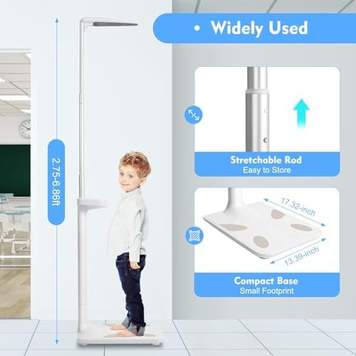 Physician scale with height rod — photo 4