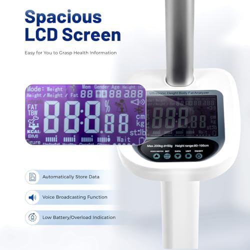 Digital physician scale with integrated height rod — photo 3